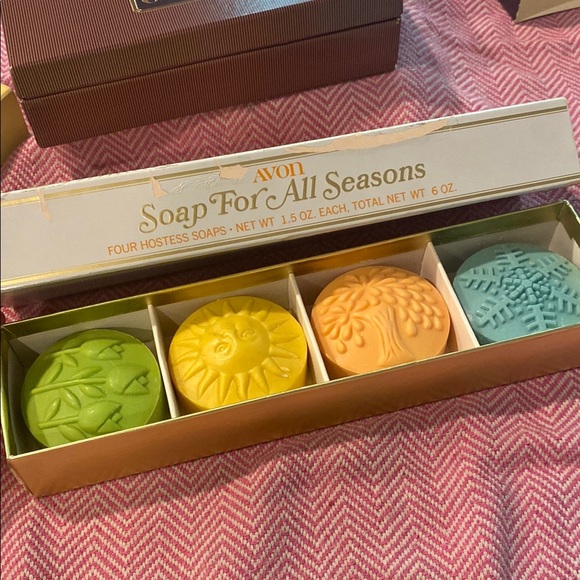 Avon Other - Avon Vintage Soap Sets - For All Seasons, Hana Gasa & Gallery Originals